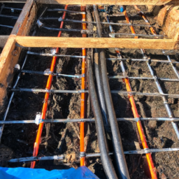 Construction d'une Fondation en Béton Armé pour un Bâtiment Durable Valbonne